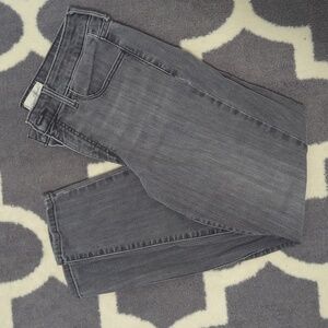 Gray Stretch Skinny Jeans